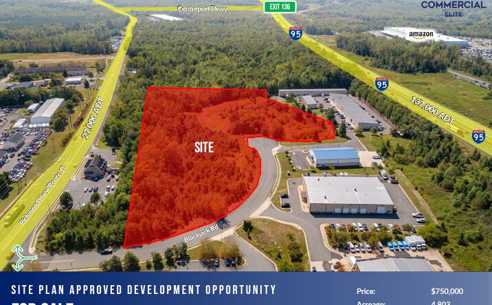 Pictures of Land property located at 45 Blackjack Road & 38C-A, Fredericksburg, VA 22405 for sales - image #1