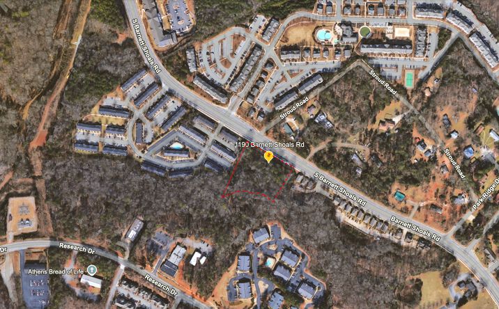 Pictures of Land property located at 1190 Barnett Shoals Rd, Athens, GA 30605 for sales - image #1