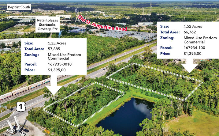 Pictures of Land property located at 12715 Philips Hwy, Jacksonville, FL 32256 for sales - image #1