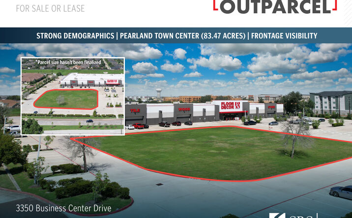 Pictures of Land property located at 3350 Business Center Dr, Pearland, TX 77584 for sales - image #1