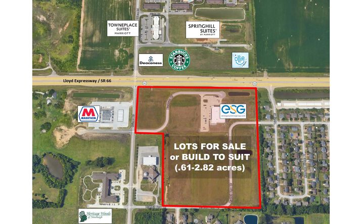 Pictures of Land property located at SE Corner State Rd. 66 & Grimm Rd., Newburgh, IN 47630 for sales - image #1