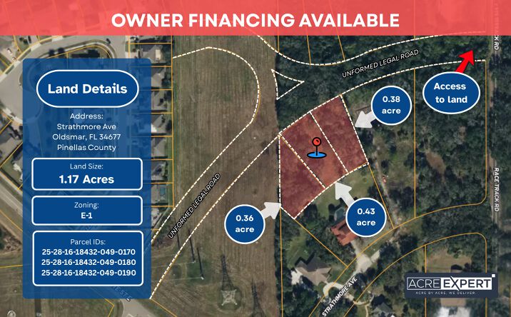 Pictures of Land property located at Strathmore Ave, Oldsmar, FL 34677 for sales - image #1