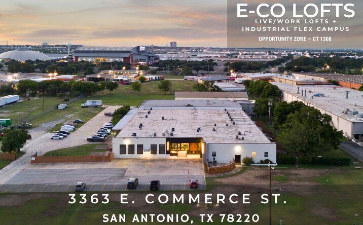 Pictures of Industrial, Mixed Use, Multifamily property located at 3363 E. Commerce St., San Antonio, TX 78220 for sales - image #1