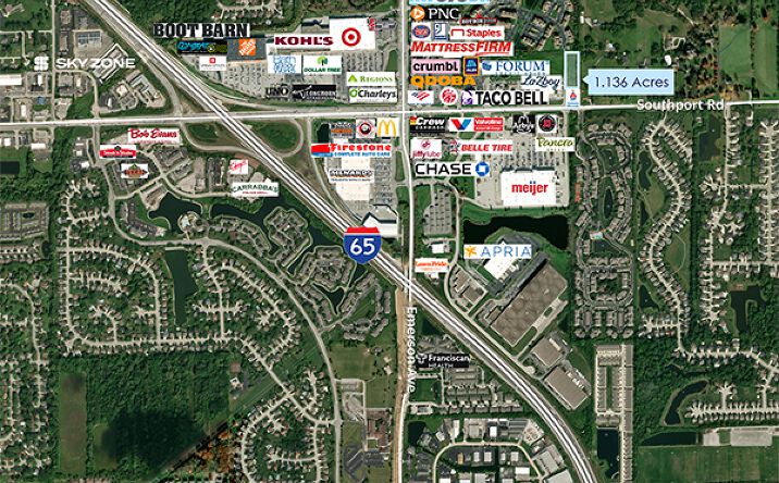 Pictures of Land, Retail property located at 5350 Southport Rd, Indianapolis, IN 46237 for sales - image #1