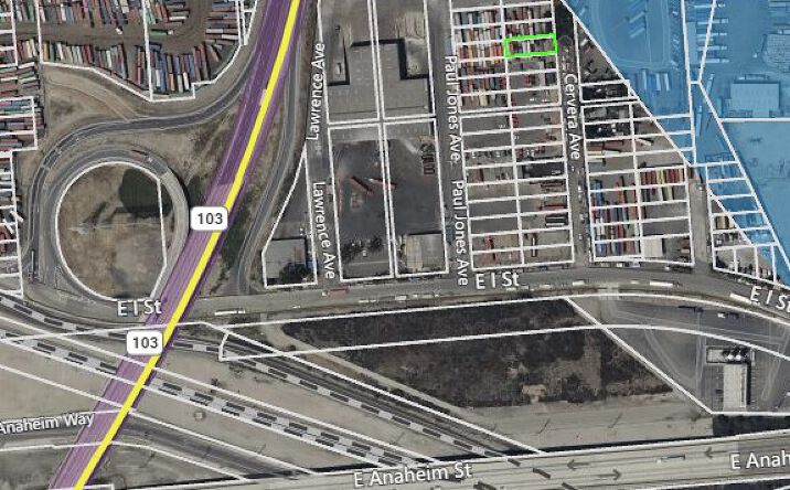 Pictures of Land property located at 1019 Cervera Ave, Los Angeles, CA 90744 for sales - image #1