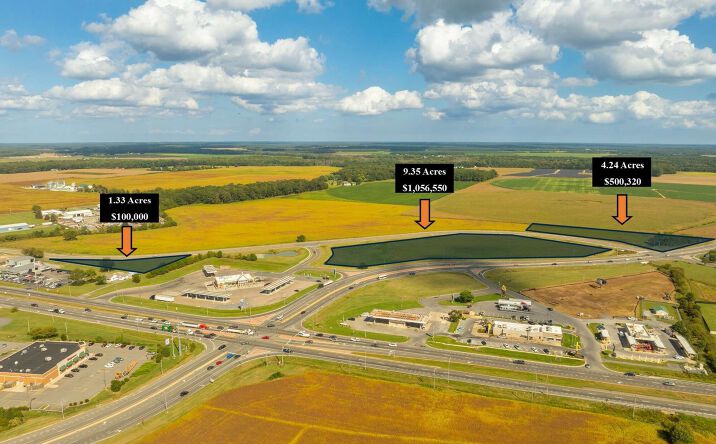 Pictures of Land property located at Route 404 Seashore Hwy & Tatman Farm Rd, Bridgeville, DE 19933 for sales - image #1