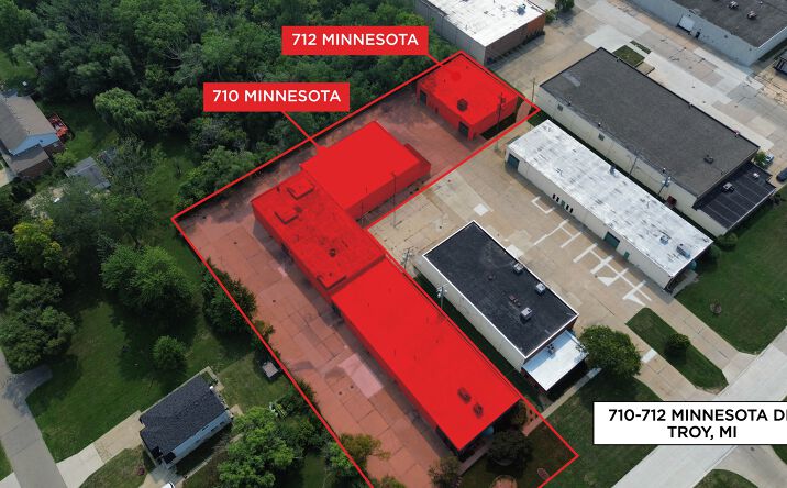 Pictures of Office, Industrial property located at 710-712 Minnesota, Troy, MI 48083 for sales - image #1