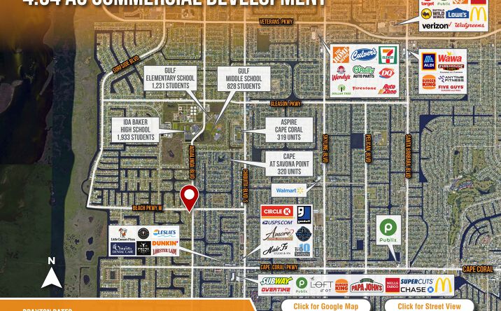 Pictures of Land property located at 4232 Agualinda Blvd, Cape Coral, FL 33914 for sales - image #1