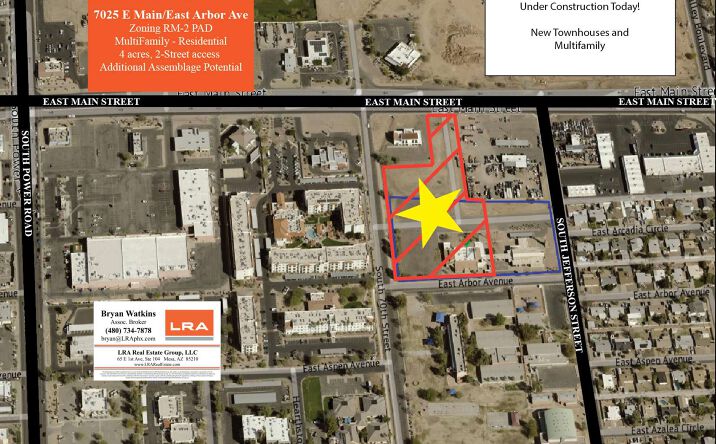 Pictures of Multifamily, Land property located at 7025 E Main St, Mesa, AZ 85208 for sales - image #1