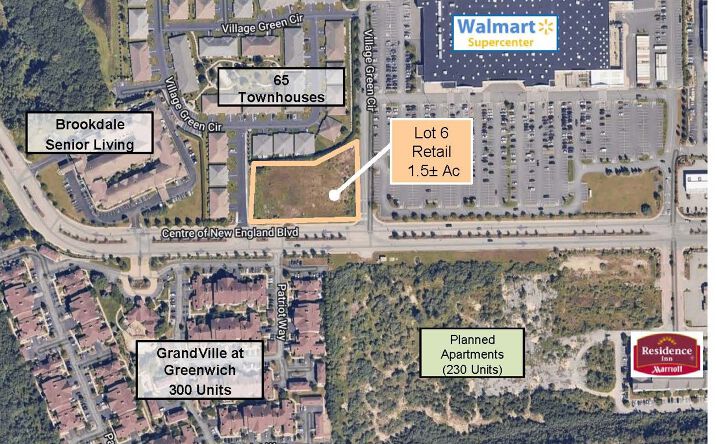 Pictures of Retail, Land property located at Centre of New England Blvd, Coventry, RI 02816 for sales - image #1