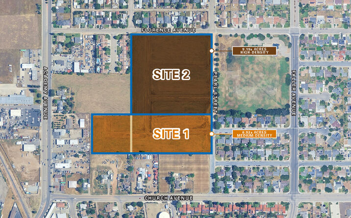 Pictures of Land property located at SWC of Florence Avenue & Pearl Street, Sanger, CA 93657 for sales - image #1