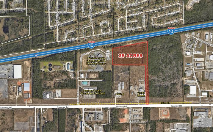 Pictures of Land property located at 00 Seaway Rd, Gulfport, MS 39503 for sales - image #1