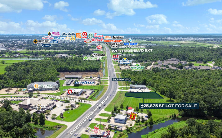 Pictures of Land property located at 1873 Martin Luther King Blvd, Houma, LA 70360 for sales - image #1