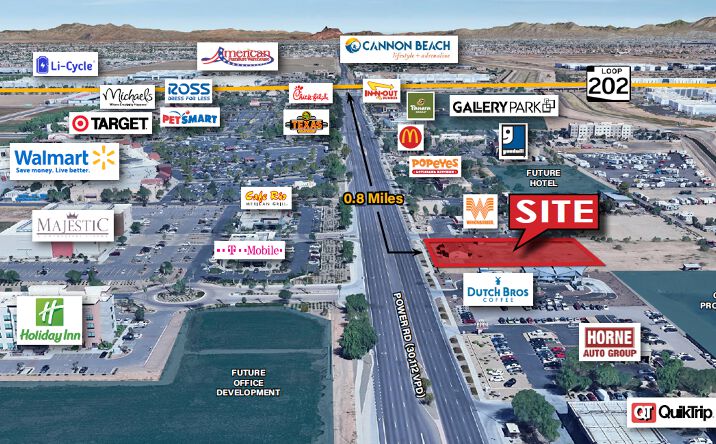 Pictures of Land property located at 5443 & 5449 S Power Rd, Mesa, AZ 85212 for sales - image #1