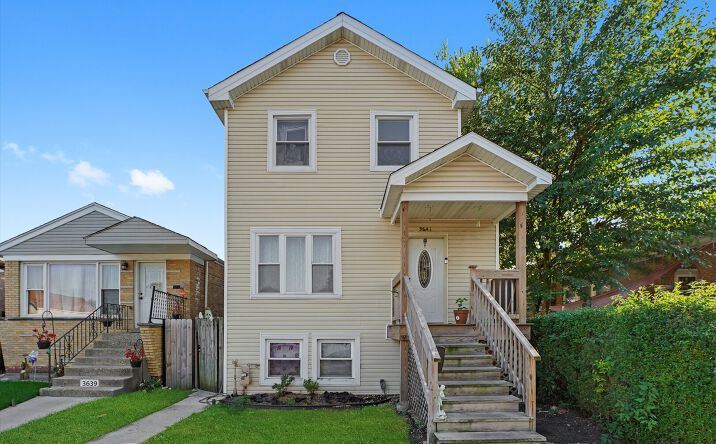 Pictures of Multifamily property located at 3641 W 57th Street, Chicago, IL 60629 for sales - image #1