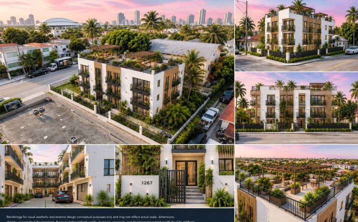Pictures of Land, Multifamily property located at 1267 NW 3rd St, Miami, FL 33125 for sales - image #1