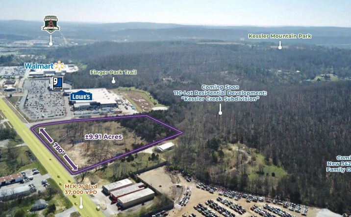 Pictures of Land property located at M.L.K. Jr Blvd, Fayetteville, AR 72704 for sales - image #1