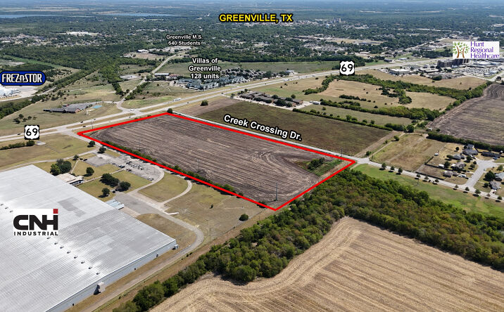 Pictures of Land property located at SWC U.S. 69 & Creek Crossing Dr., Greenville, TX 75401 for sales - image #1