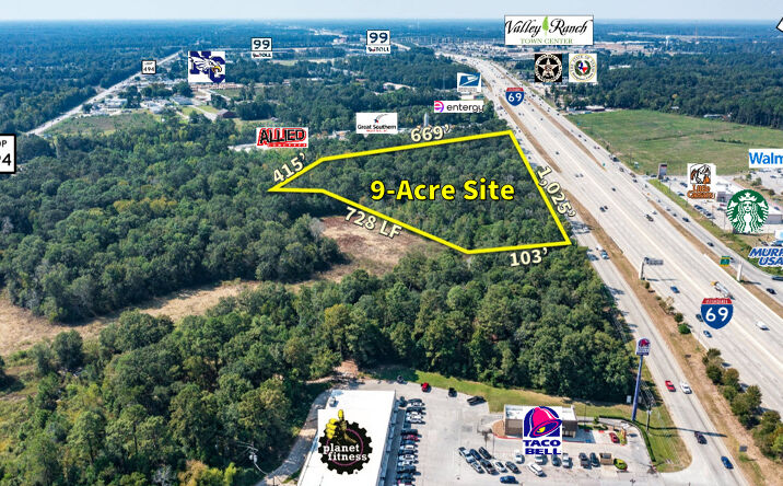 Pictures of Land, Multifamily, Office, Retail property located at US-59, New Caney, TX undefined for sales - image #1