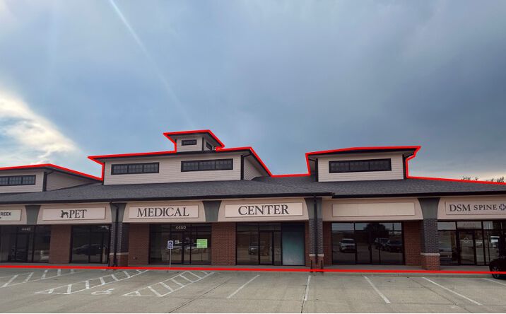 Pictures of Office property located at 4446-4456 NW 128th Street, Urbandale, IA 50323 for sales - image #1