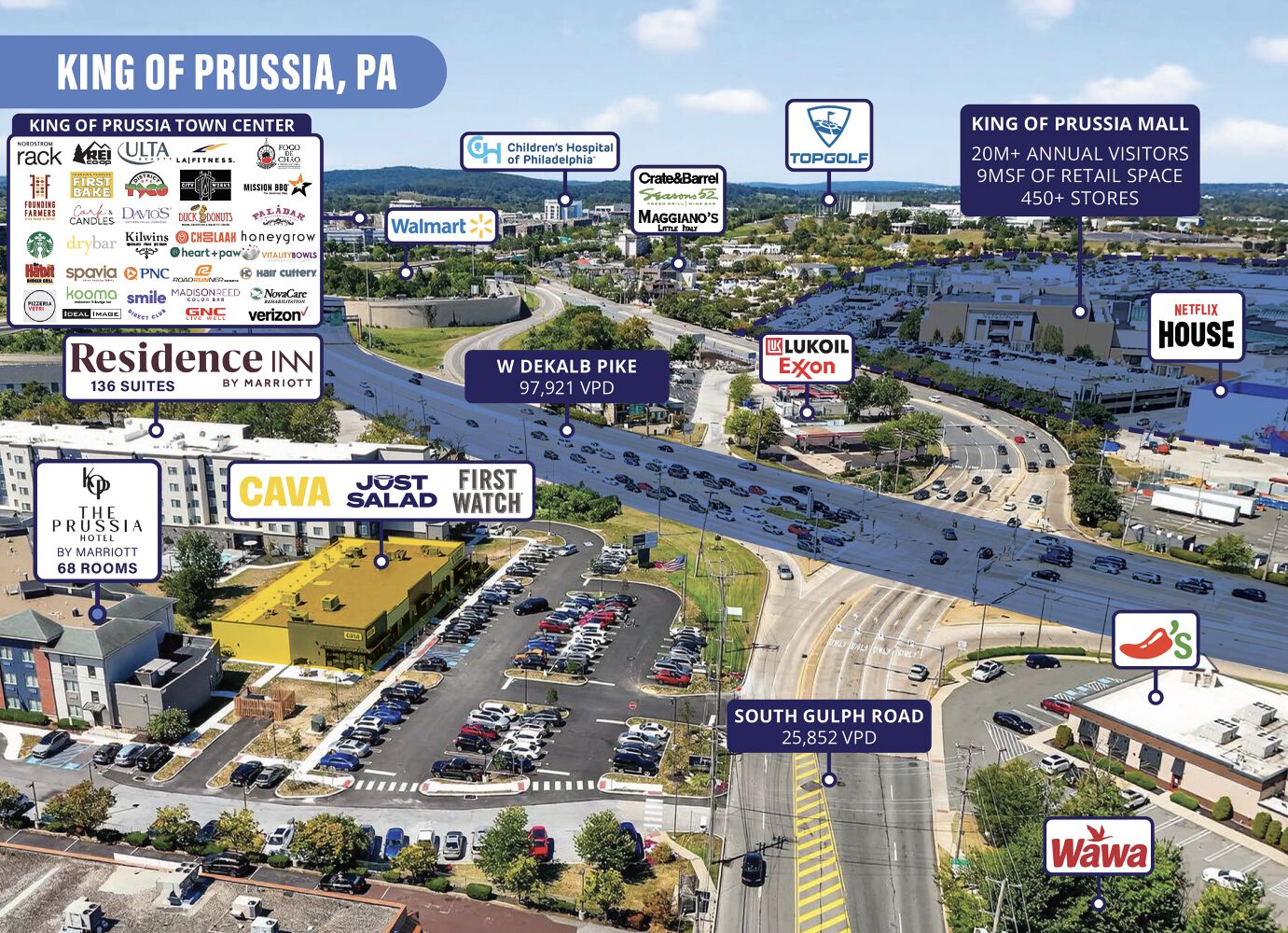 129 S Gulph Rd, King of Prussia, PA 19406