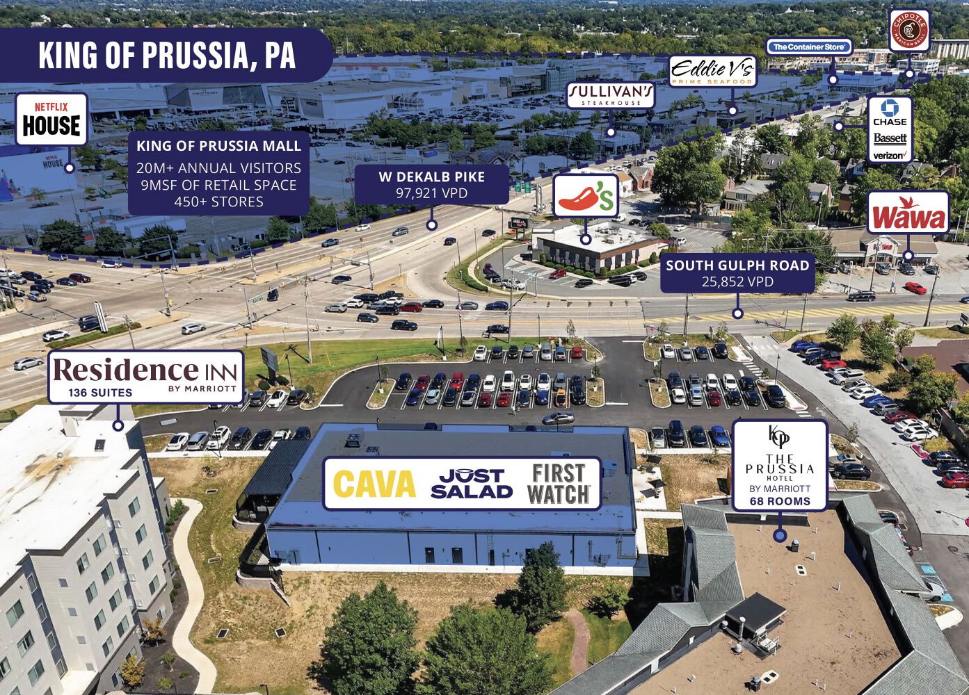 129 S Gulph Rd, King of Prussia, PA 19406