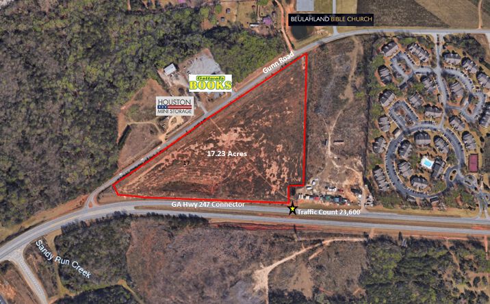 Pictures of Land property located at 17.23 acres Hwy 247 Connector, Byron, GA 31008 for sales - image #1