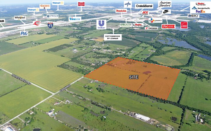Pictures of Land property located at 1000 Cook Rd., Wilmer, TX 75125 for sales - image #1