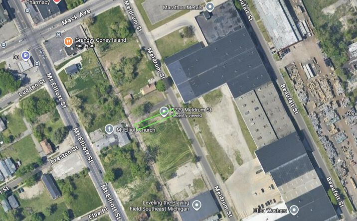 Pictures of Land property located at 3229 Meldrum Street, Detroit, MI 48207 for sales - image #1