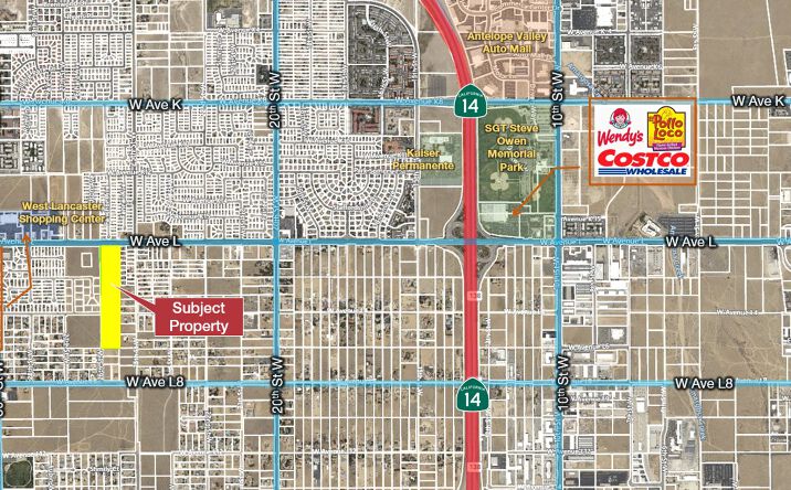 Pictures of Land property located at W Ave L, Lancaster, CA 93534 for sales - image #1