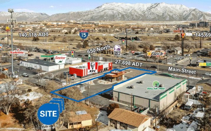 Pictures of Retail property located at 585 N Main St, Clearfield, UT 84015 for sales - image #1