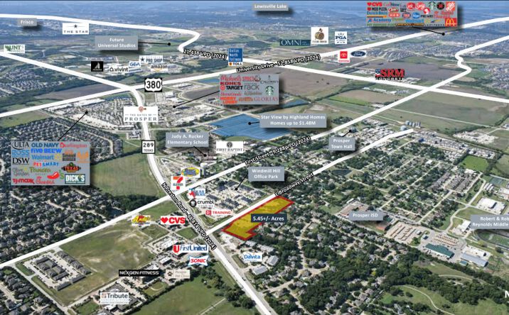 Pictures of Land property located at E Broadway St, Prosper, TX 75078 for sales - image #1