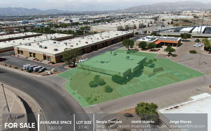 Pictures of Office property located at 9398 Viscount Blvd, El Paso, TX 79925 for sales - image #1