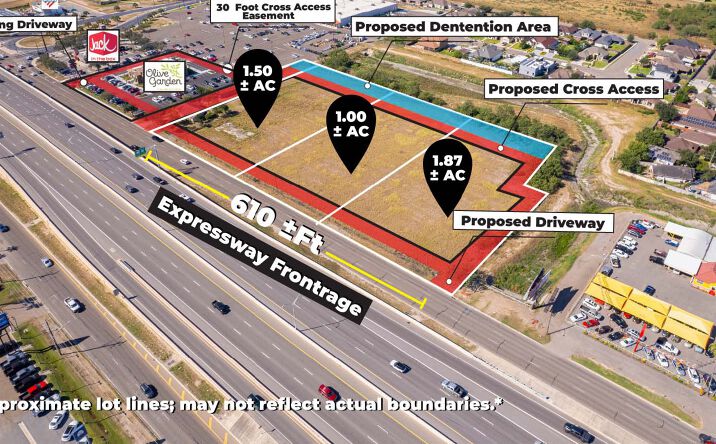 Pictures of Land property located at 1407 E Expressway 83, Mission, TX 78572 for sales - image #1