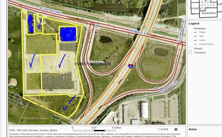 Pictures of Land property located at 1500 W Lincoln Hwy, New Lenox, IL 60451 for sales - image #1