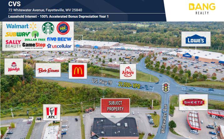 Pictures of Retail property located at 72 Whitewater Ave, Fayetteville, WV 25840 for sales - image #1