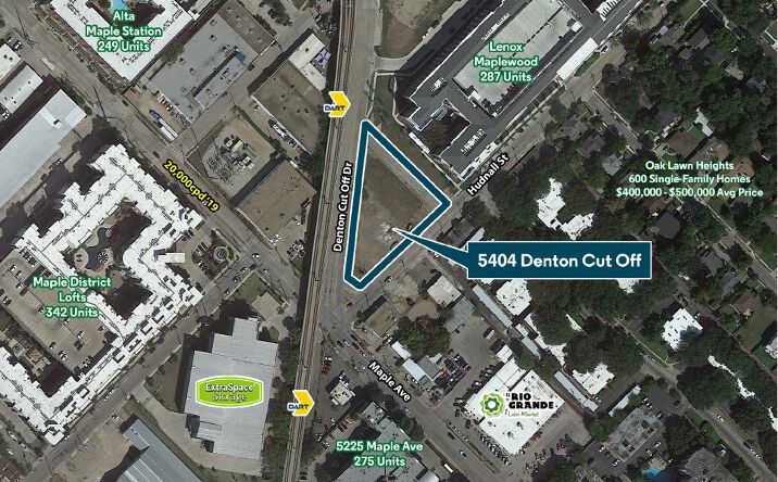 Pictures of Land property located at 5404 Denton Dr, Dallas, TX 75235 for sales - image #1