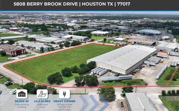 Pictures of Industrial property located at 5808 Berry Brook Dr, Houston, TX 77017 for sales - image #1