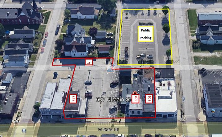 Pictures of Retail property located at 607 N Main St, Evansville, IN 47711 for sales - image #1