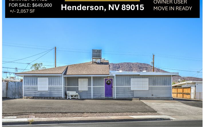 Pictures of Office property located at 211 W Atlantic Ave, Henderson, NV 89015 for sales - image #1
