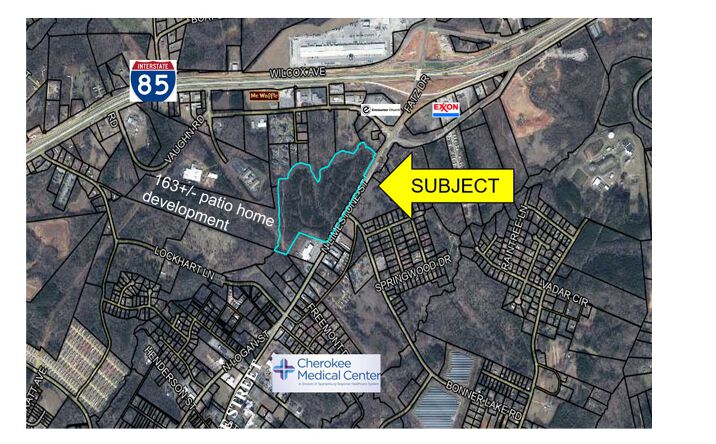 Pictures of Land property located at Limestone Street, Gaffney, SC 29340 for sales - image #1