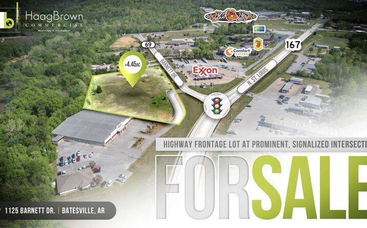 Pictures of Land property located at 1125 Barnett Dr, Batesville, AR 72501 for sales - image #1