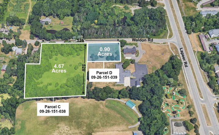 Pictures of Land property located at Lapeer Rd & Waldon Rd, Orion Twp, MI 48359 for sales - image #1