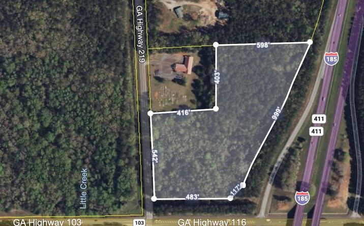 Pictures of Land property located at 0 Ga Highway 0116, West Point, GA 31833 for sales - image #1