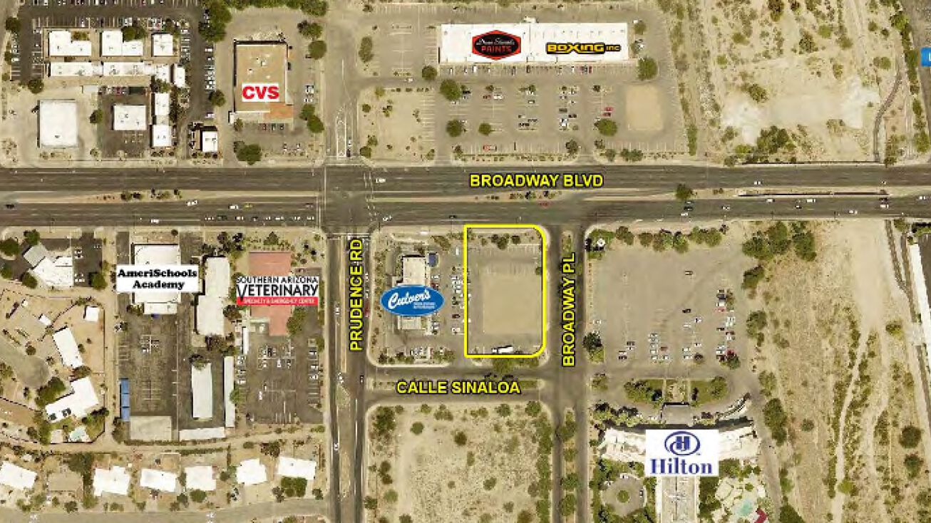50 S Broadway Place, Tucson, AZ 85710 - Land for Sale - Retail/Office PAD  at Broadway & Prudence
