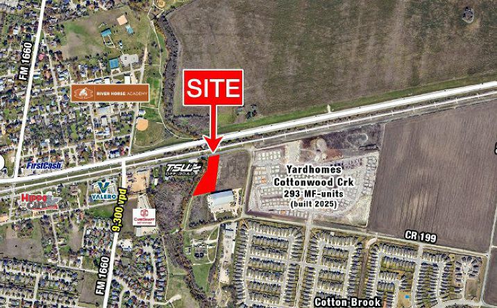Pictures of Land property located at 610 E Front Street, Hutto, TX 78634 for sales - image #1
