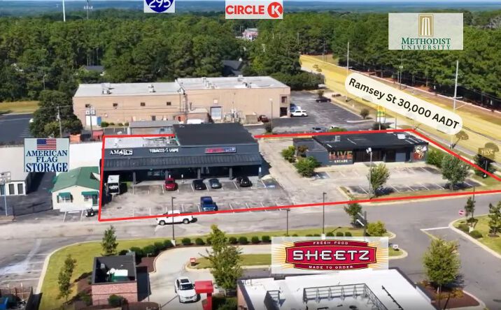 Pictures of Retail property located at 5389 -  5397 Ramsey St, Fayetteville, NC 28311 for sales - image #1