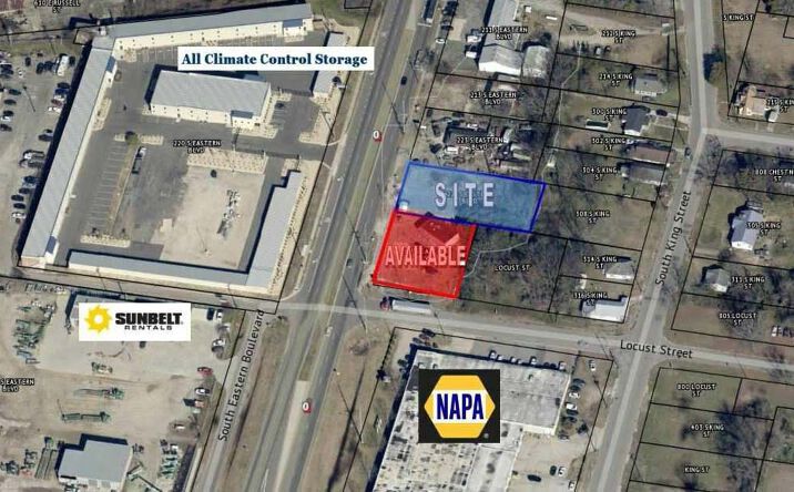 Pictures of Retail, Land property located at 225 S Eastern Blvd, Fayetteville, NC 28301 for sales - image #1