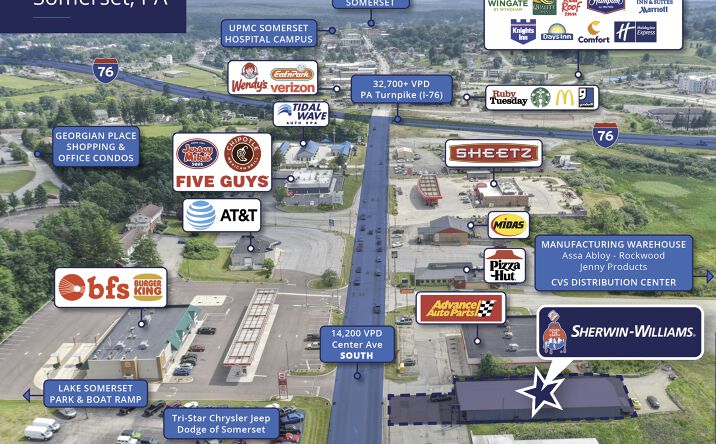image of property at 1243 N CTR AVE Somerset PA 15501