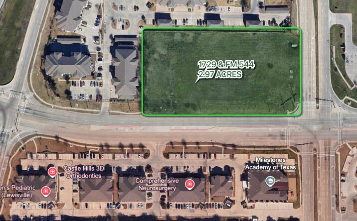 Pictures of Land property located at 1729 FM 544, Lewisville, TX 75056 for sales - image #1